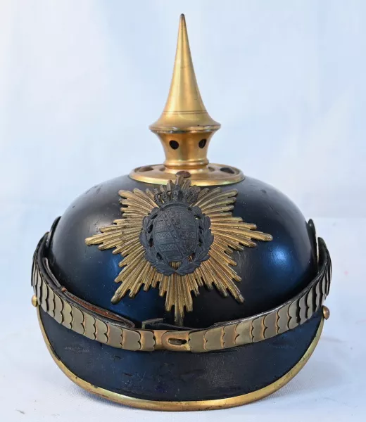 Saxon Infantry Fähnrich/Officers Aspirant Pickelhaube Visuel 1 principal